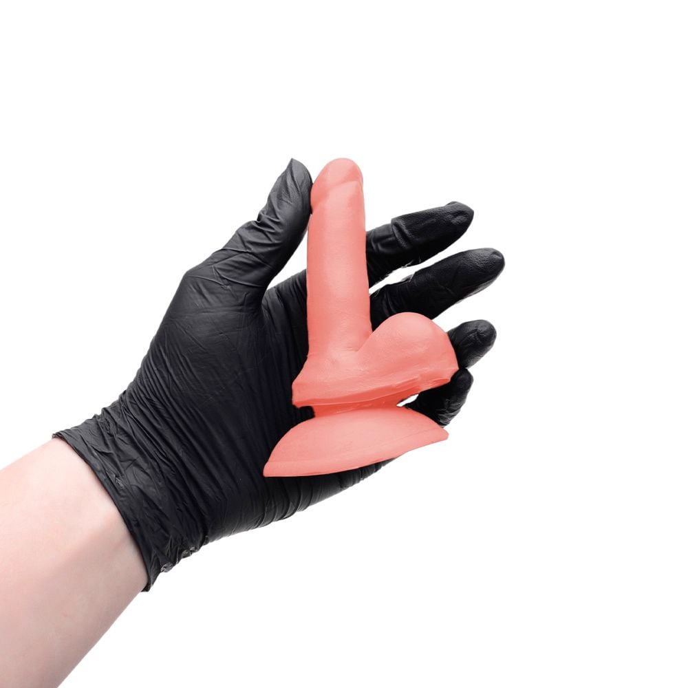 Pênis De Borracha Maciça 10 X 2,2Cm (r4cbg) — foto 2