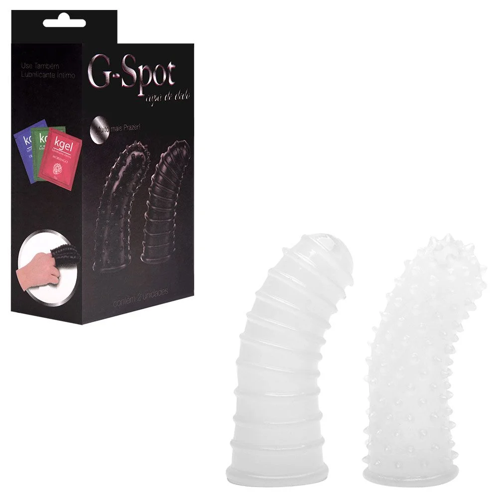 Kit Capa De Dedo G-Spot Fosforescente (KT812F) — foto 7