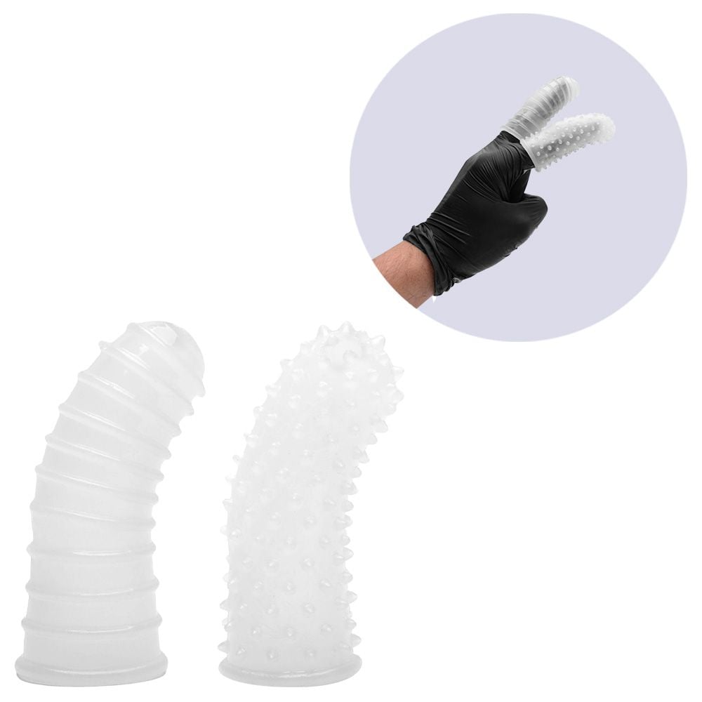 Kit Capa De Dedo G-Spot Fosforescente (KT812F) — foto 1