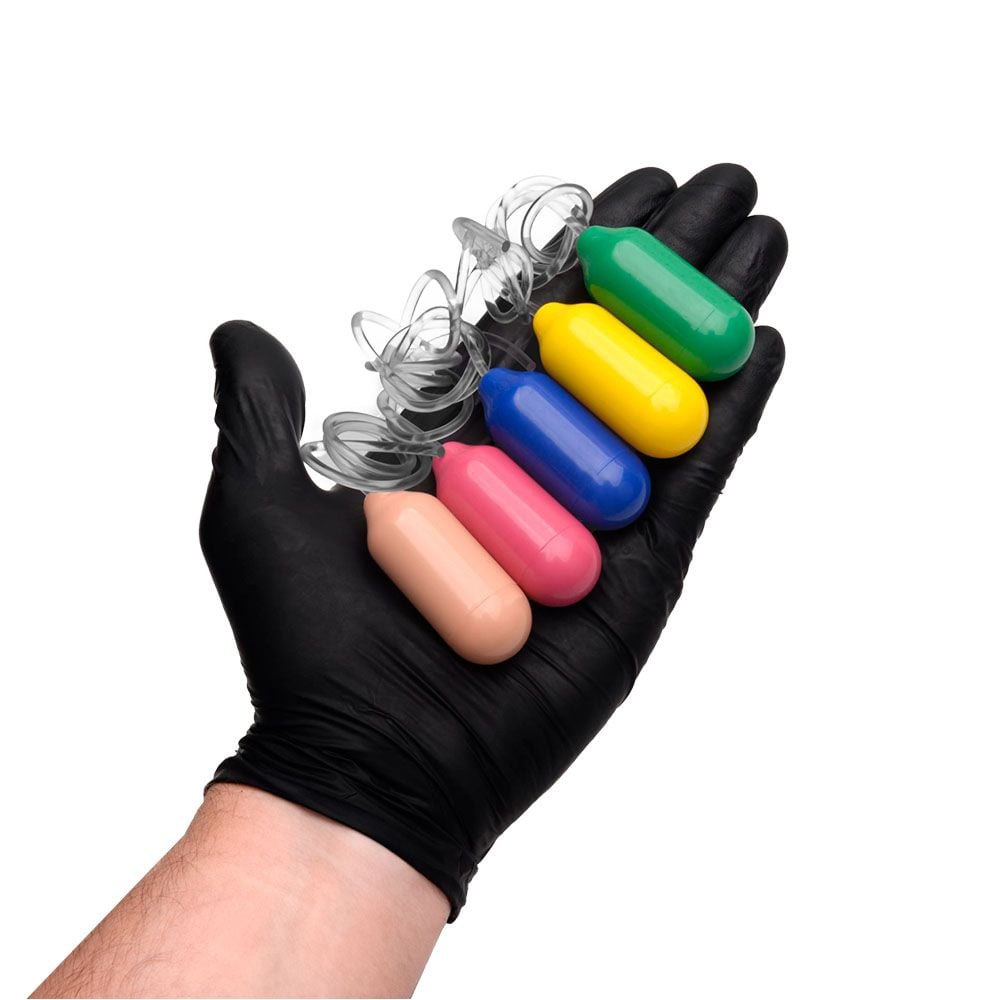 Kit Pompoarismo Com 05 Unidades Hot Flowers