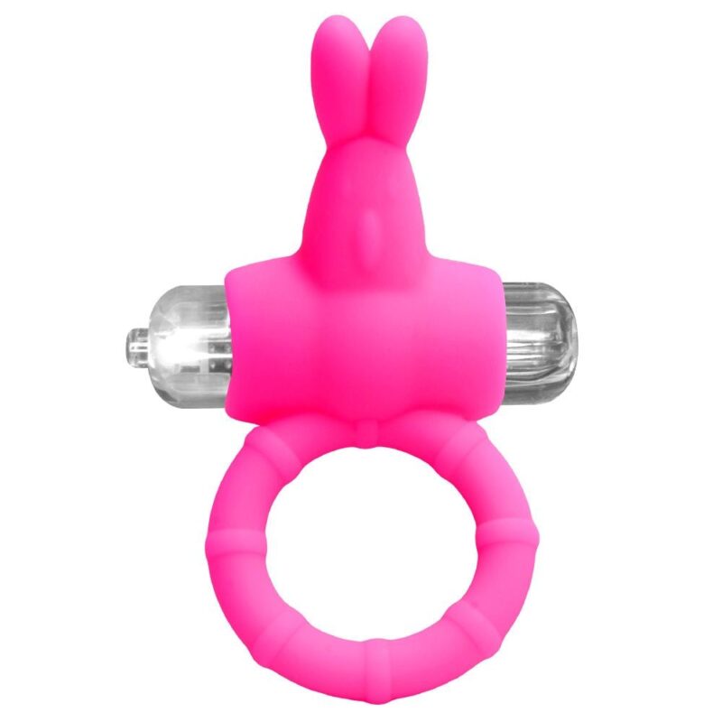Anel Silicone Vibração Rabbit (AN010) rosa