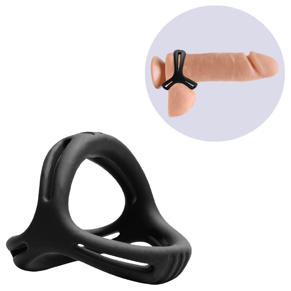 Anel Peniano Silicone Duplo Stay Hard (AN093)