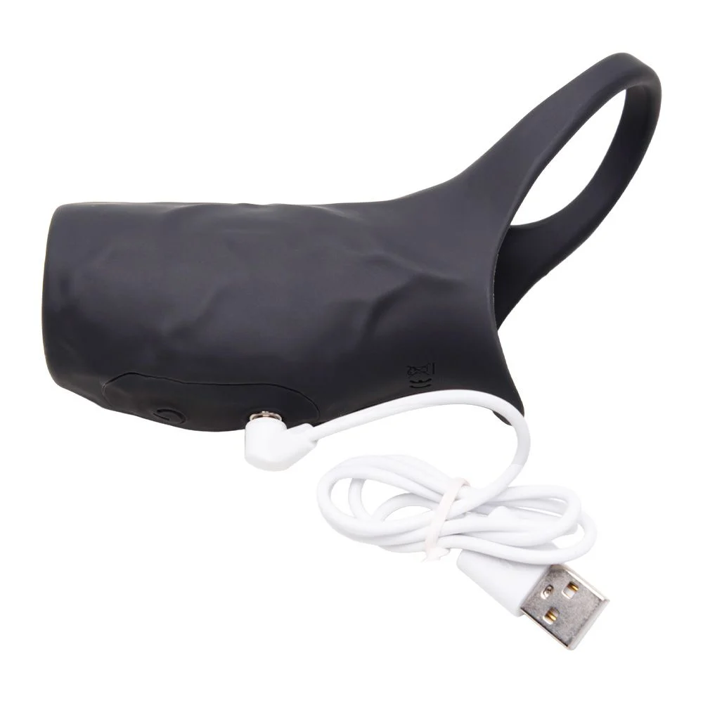 Meia Capa Peniana Com 10 Modos De V1br4ç40 (CA087)