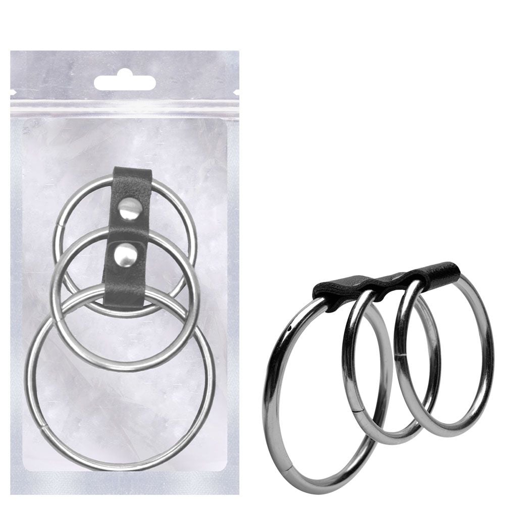 Kit 3 Anéis Peniano Alumínio (7507)