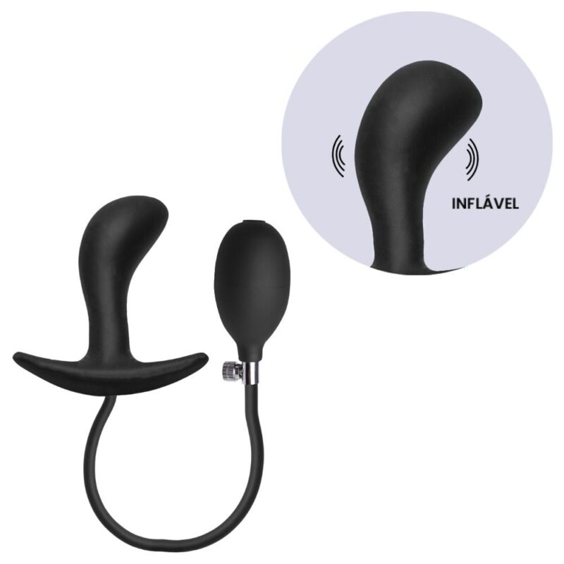 Plug Anal Próstata Inflável 8,2 X 2,9Cm (9251)