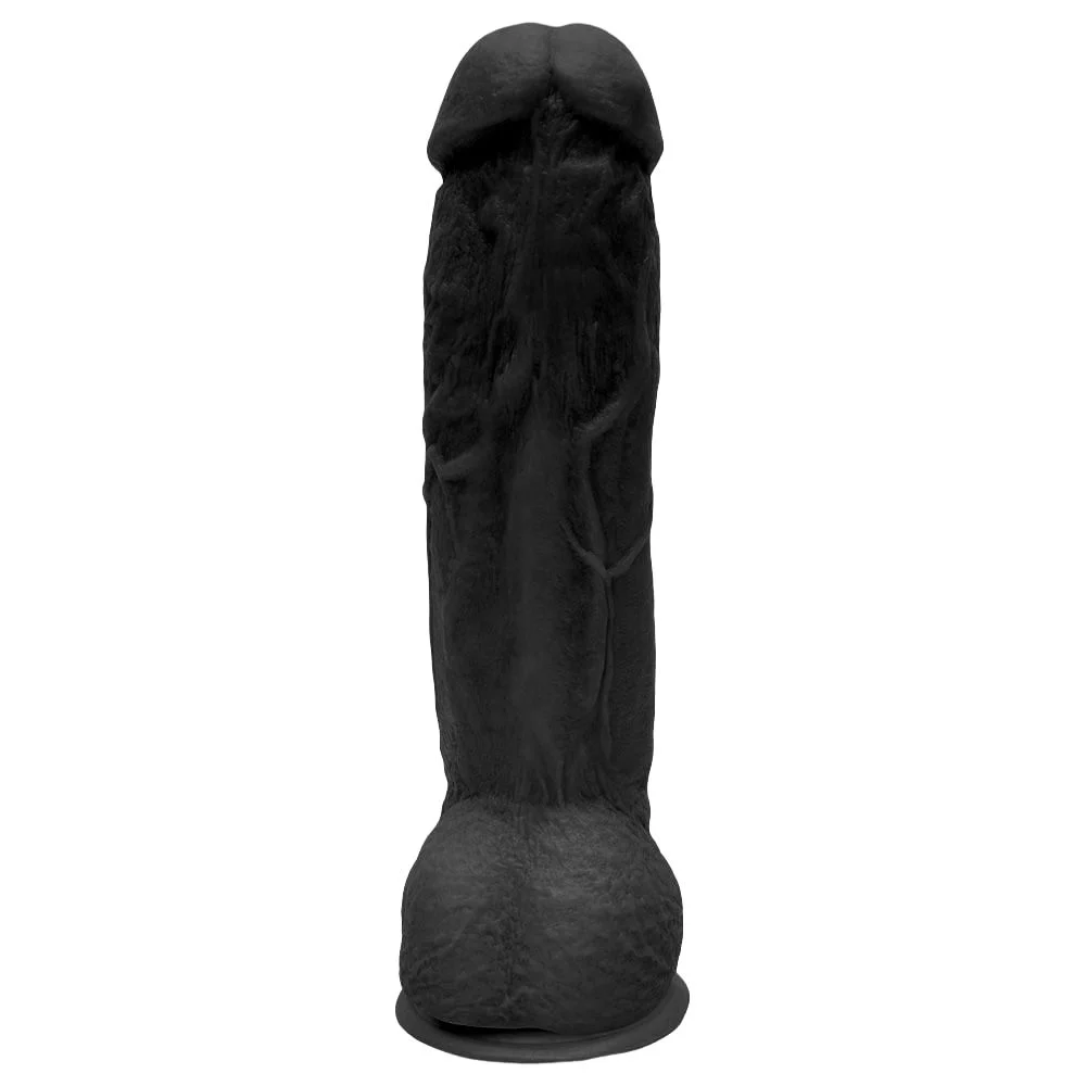 P3n1s De Borracha Maciça 24 X 5,6Cm (HSVBL) PRETO