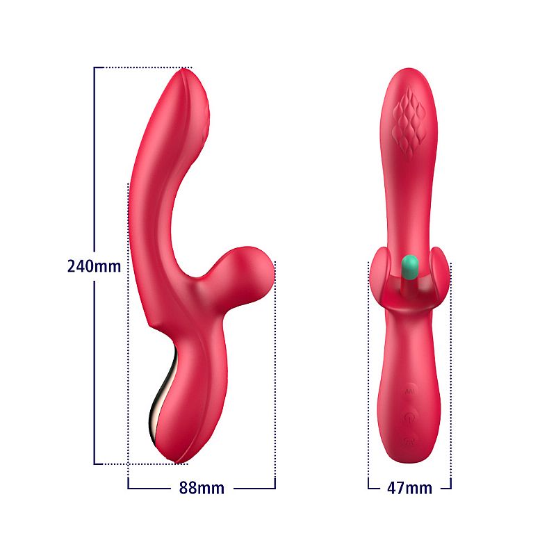 V1br4d0r de Ponto G e movimento no cl1t0r1s (9081) recarregável