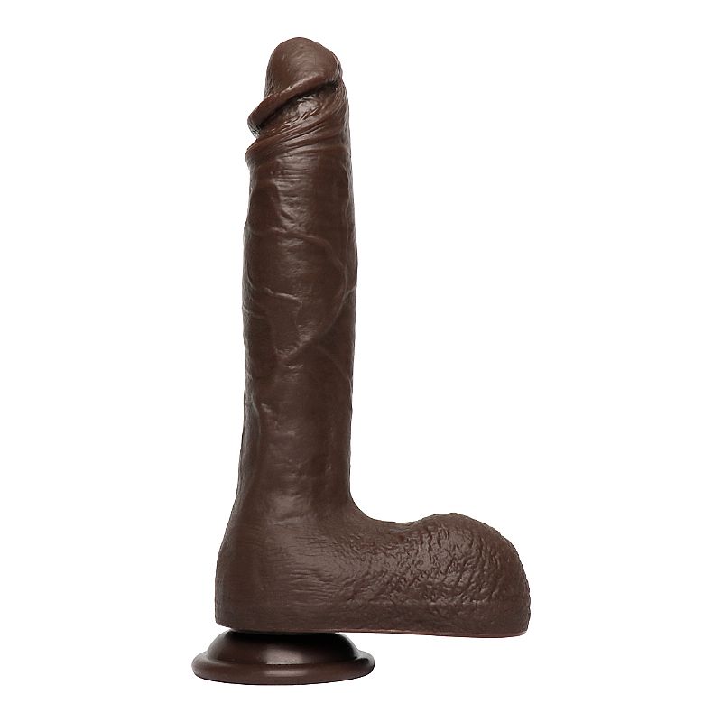 P3n1s Realístico - 25,0 x 4,8 cm - Marrom (9527) recarregável