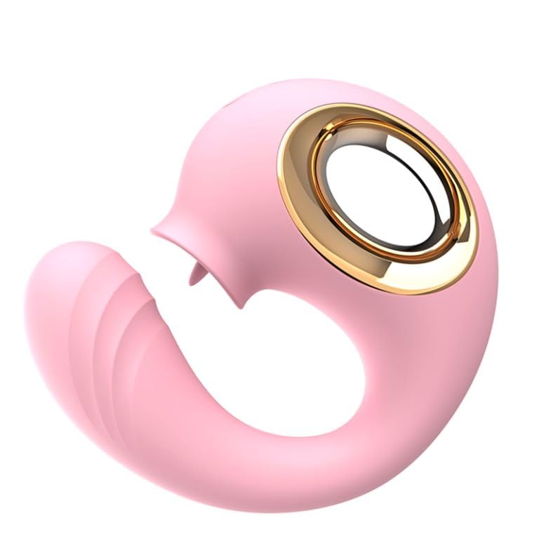 Vibrador ponto G com estimulador de clitóris 10 intensidades (8235) recarregável — foto 1
