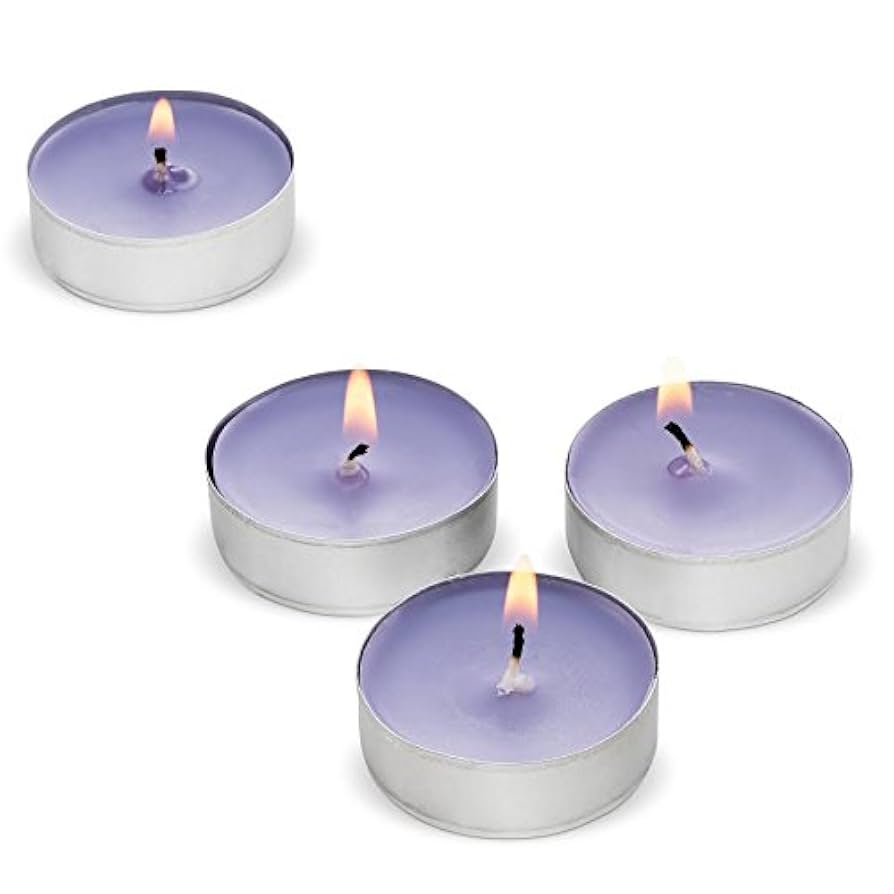 Kit Com 8 Velas Aromáticas lavanda