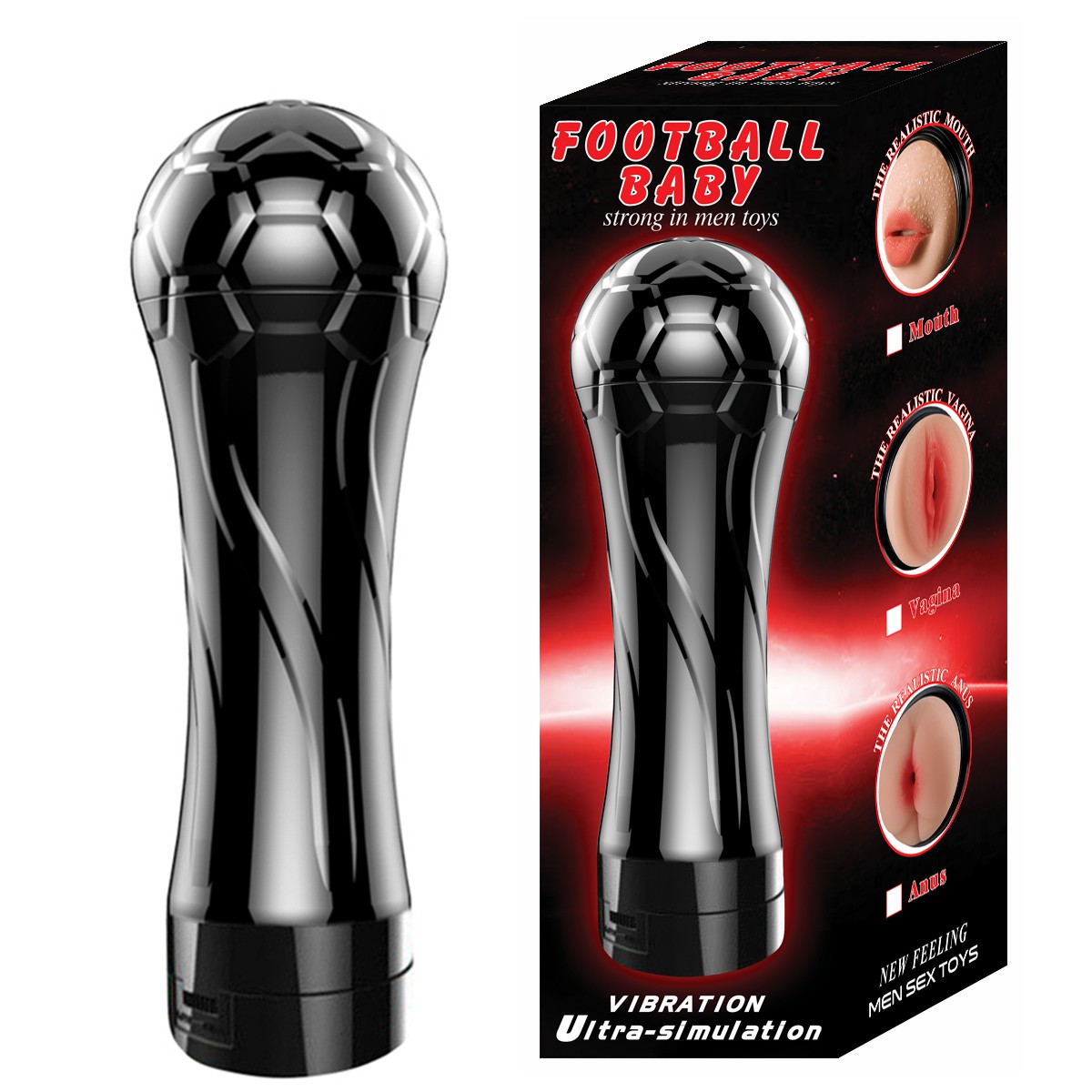 Masturbador Taça / Lanterna Ânus Com Vibração 1020 — foto 7