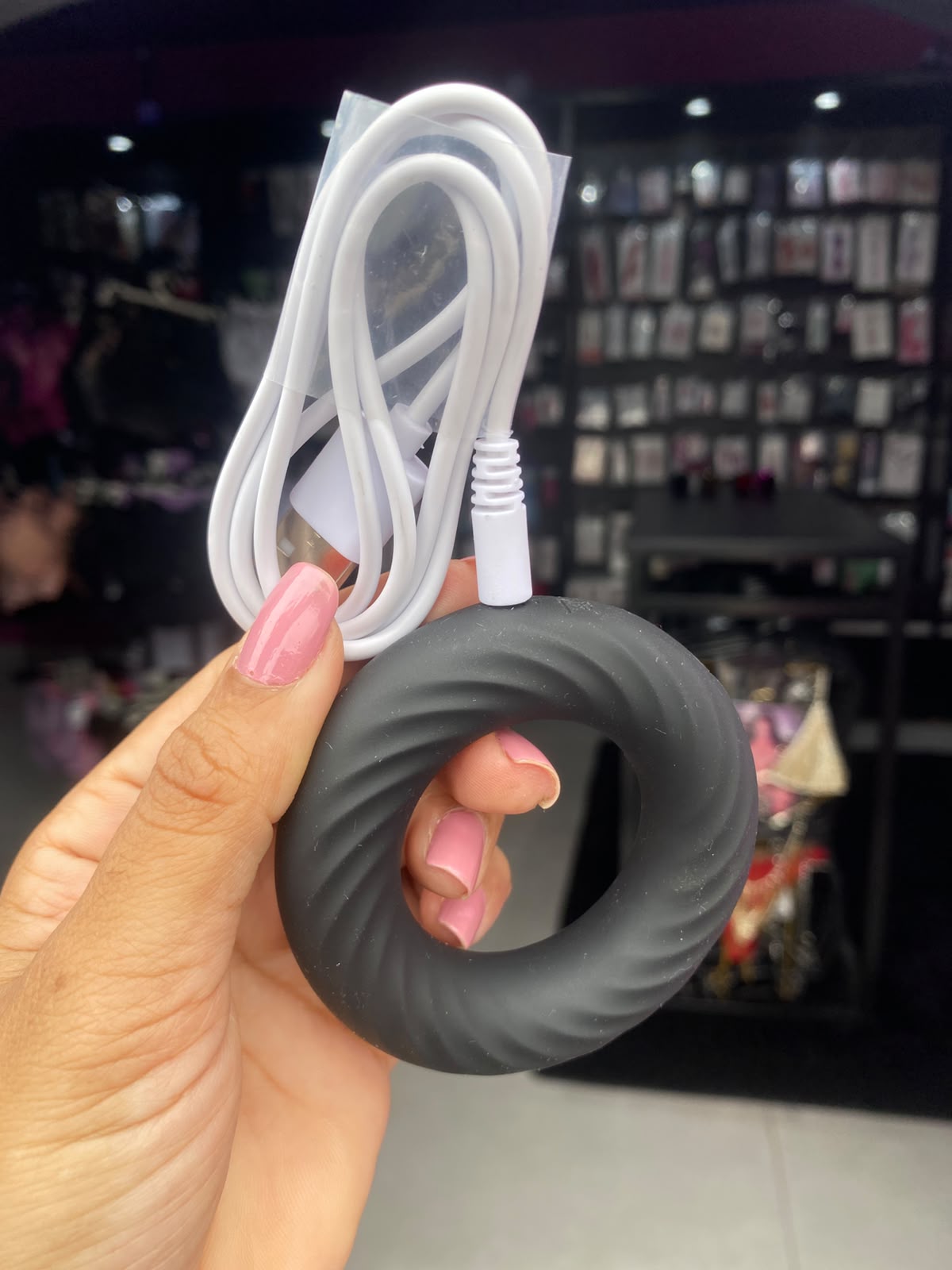 Anel Peniano Contrele sem Fio 10 Vibrações (8647) Recarregável — foto 3