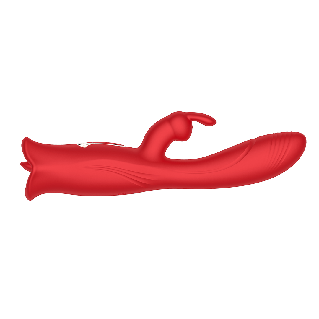 Boca V1br4t0r14 com P3n3tr4ç40 e 3st1mul4d0r de Cl1t0r1s 10 intensidades (7015) recarregável