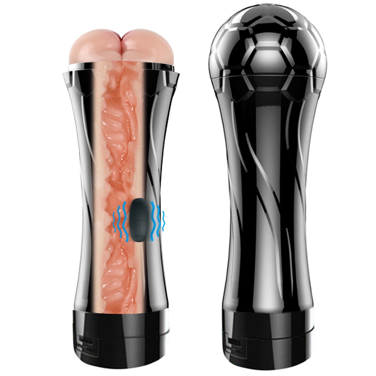 Masturbador Taça / Lanterna Ânus Com Vibração 1020 — foto 5