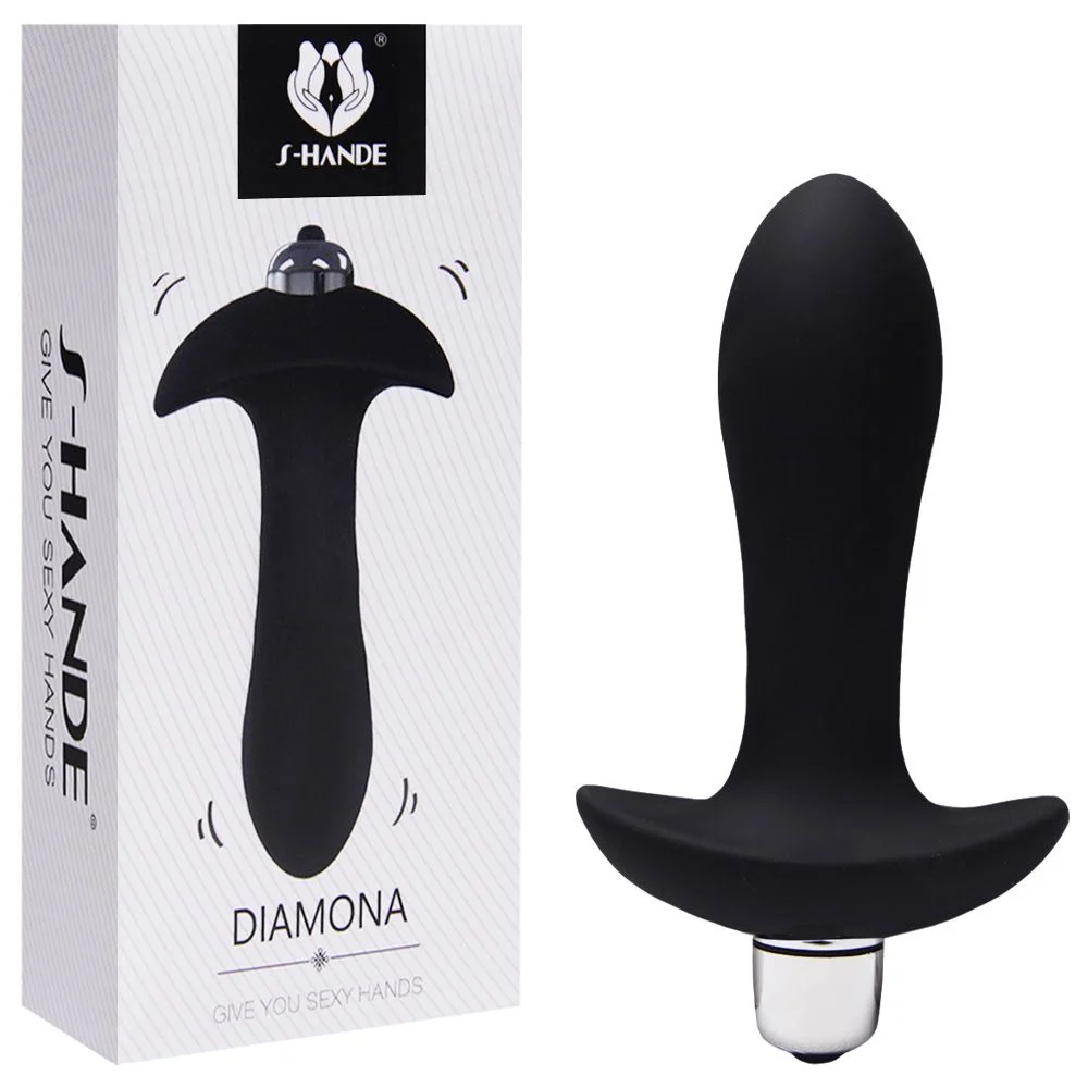 Plug Anal Vibrador Diamond S-Hande (1326) pilha — foto 2