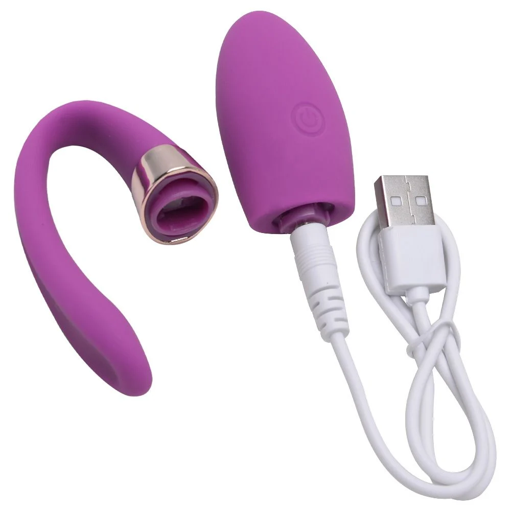 V1br4d0r Luxo Casal Pontas Duplas 10 Vibrações (CD031) recarregável