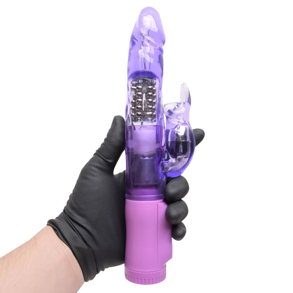 Vibrador Rotativo Rabbit 7 Vibrações 22 X 3Cm (RT001) pilha — foto 3