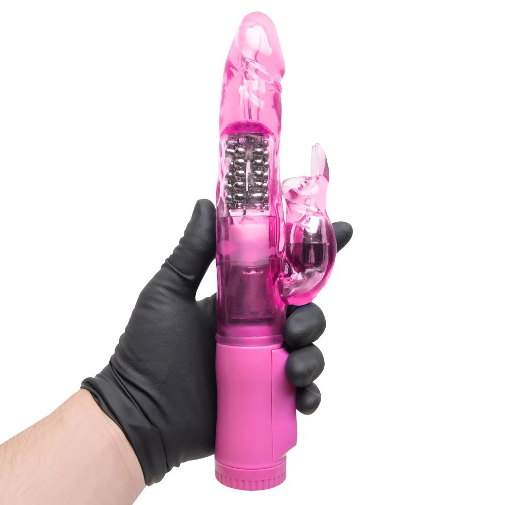 V1br4d0r Rotativo Rabbit 7 Vibrações 22 X 3Cm (RT001) pilha