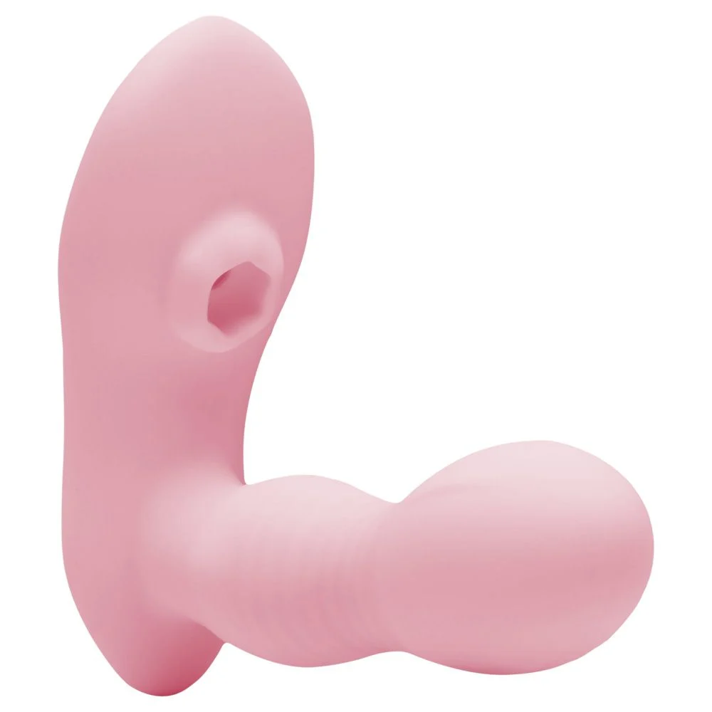 Vibrador Ponto G com pulsação no clitóris 10 intensidades (ES071) recarregável — foto 7