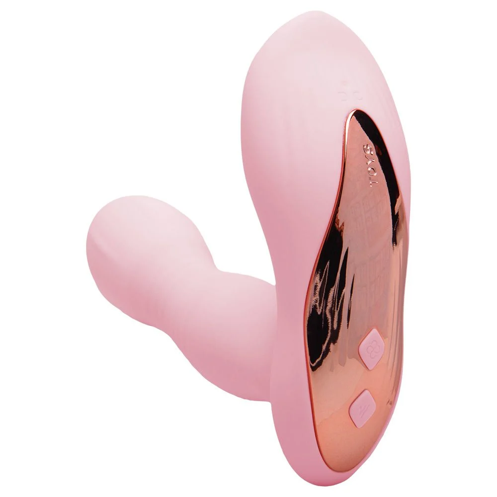 Vibrador Ponto G com pulsação no clitóris 10 intensidades (ES071) recarregável — foto 6