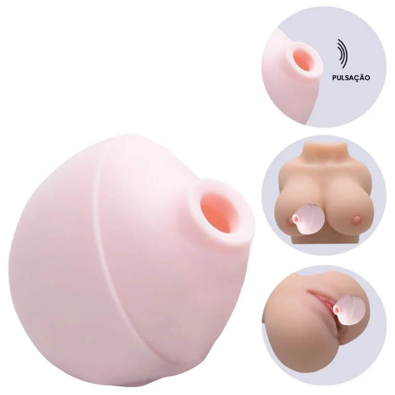 Vibrador Clitóris com Pulsação 5 intensidades (8426) recarregável