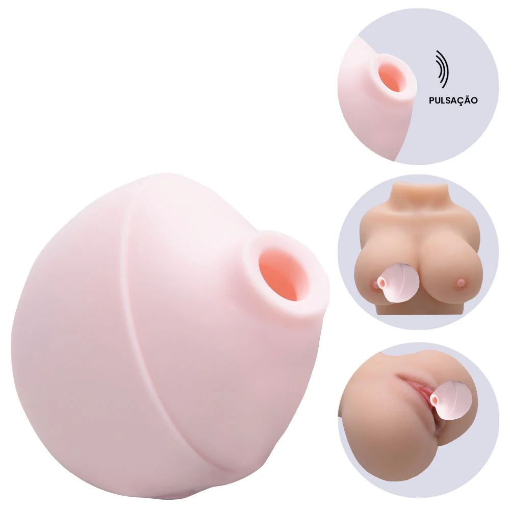 V1br4d0r Cl1t0r1s com Pulsação 5 intensidades (8426) recarregável