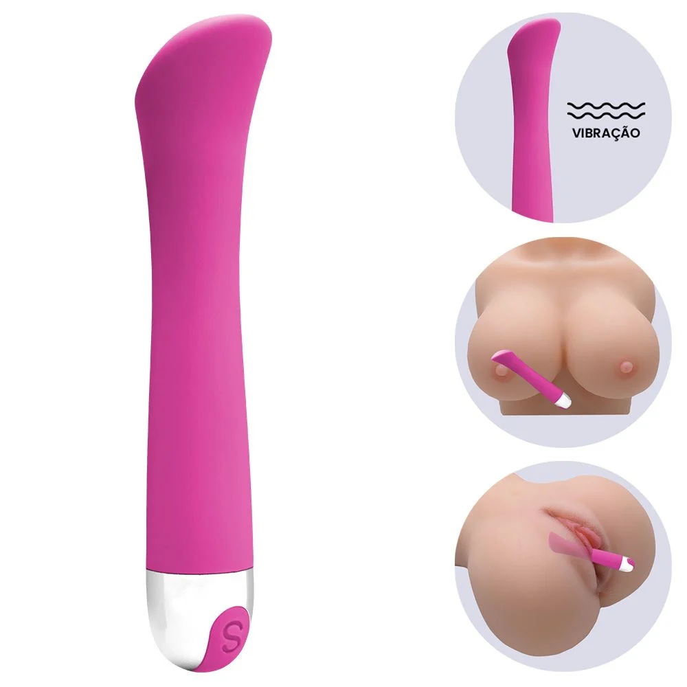 V1br4d0r Personal Ponto G com 10 intensidades (Ps020C) recarregável