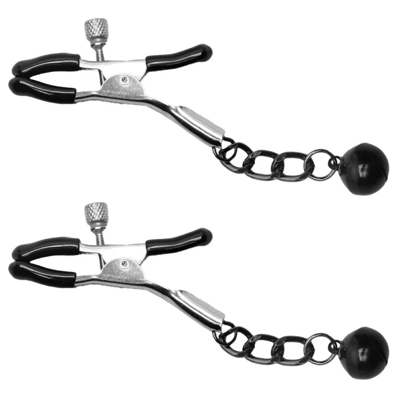 Grampos Para Seios Bolas pretas (SA032)