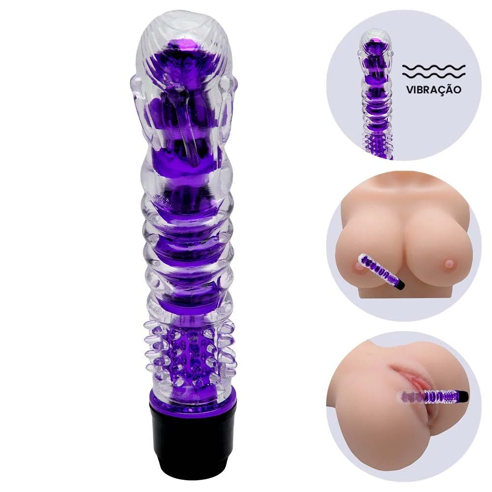 Edmar -V1br4d0r Personal com capa estimuladora- multivelocidade (PE011G) pilha