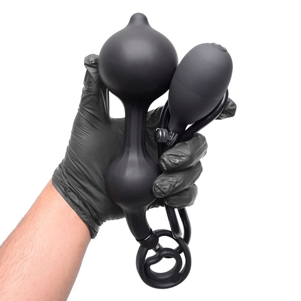 Plug 4n4l Anel Duplo Inflável 22,5 X 5Cm (9255)