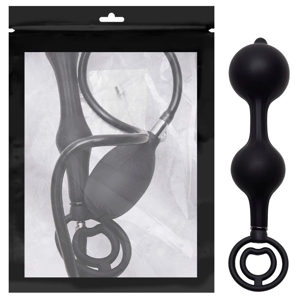 Plug Anal Anel Duplo Inflável 22,5 X 5Cm (9255) — foto 6