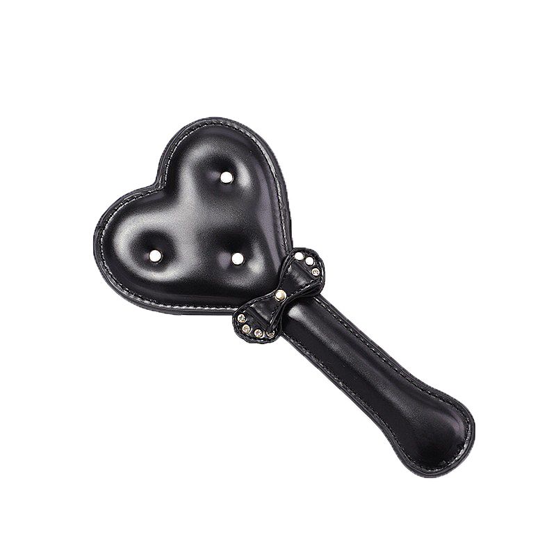 Palmatória de Coração e Laço Preto - C0ur0 de Luxo (8060)