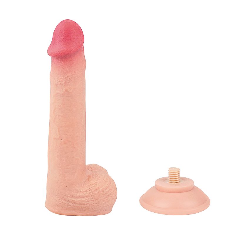 P3n1s Realístico com ventosa Removível e Dupla Camada - 23cm (8326)