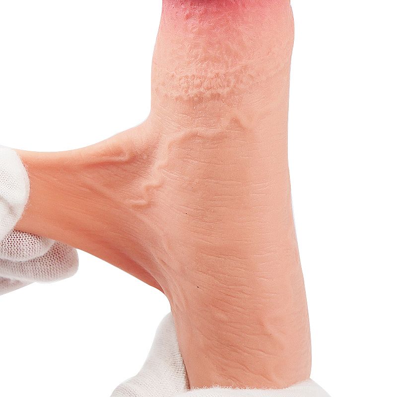 P3n1s Realístico com ventosa Removível e Dupla Camada - 23cm (8326)