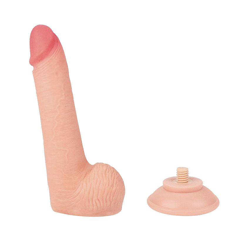 P3n1s Realístico com ventosa Removível e Dupla Camada - 20,0 cm (8330)