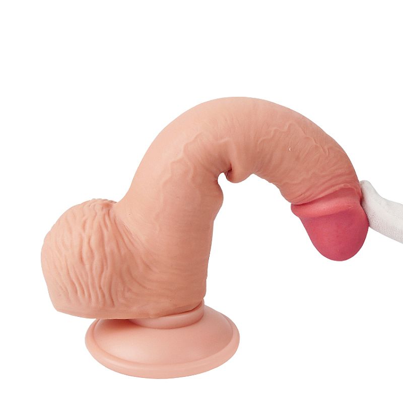 P3n1s Realístico com ventosa Removível e Dupla Camada - 20,0 cm (8330)