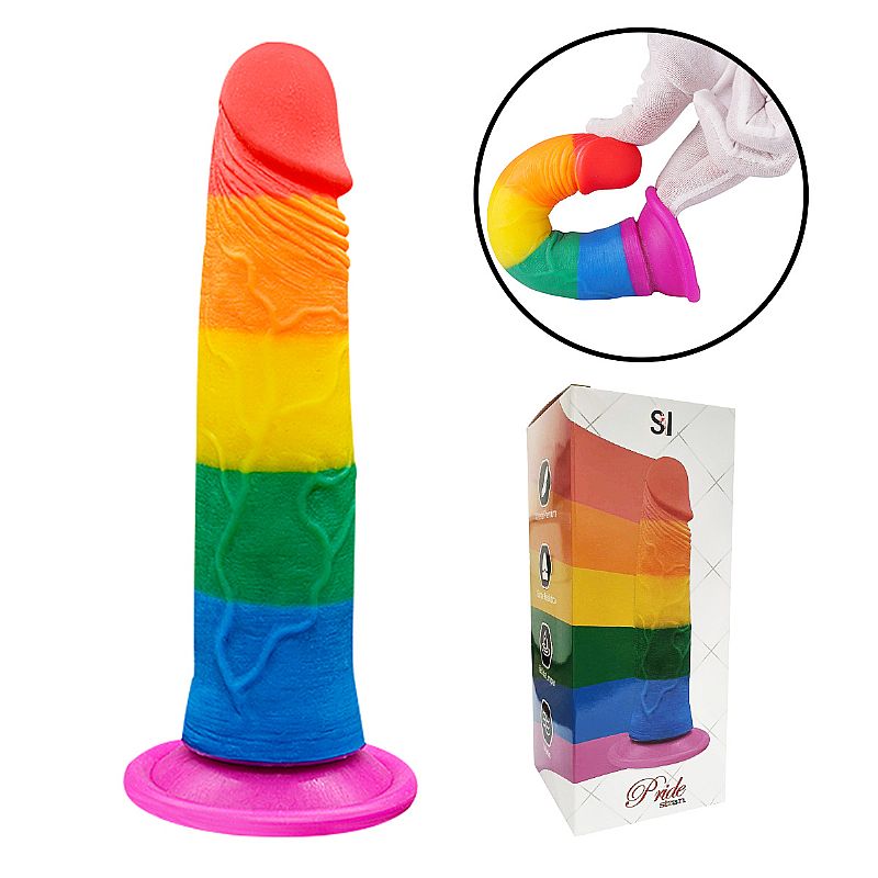 P3n1s Realístico Colorido - 18,5x3,5 cm (8006)