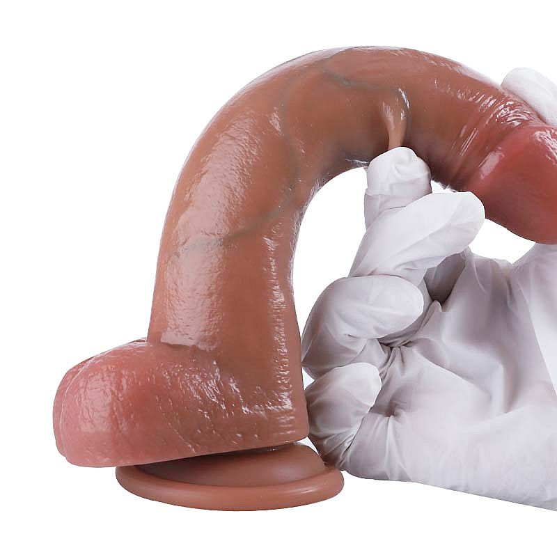 P3n1s Super Realístico em Silicone Líquido - 21,6x3,6 (8839)