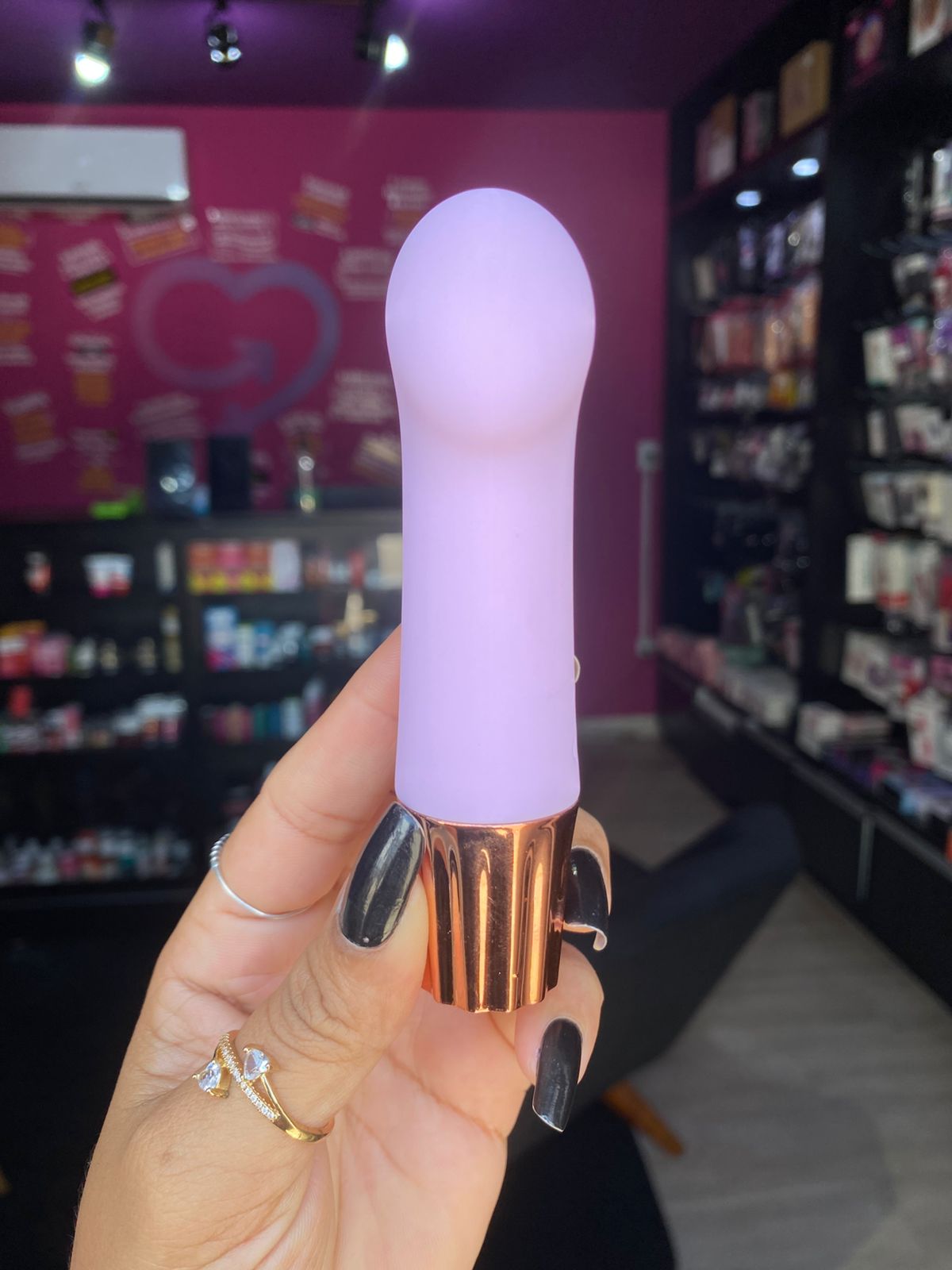 V1br4d0r Usb 10 intensidades (Mv094F) recarregável