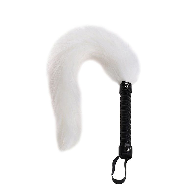 Ch1c0t3 C0ur0 Luxo com Rabo de Raposa (8757)