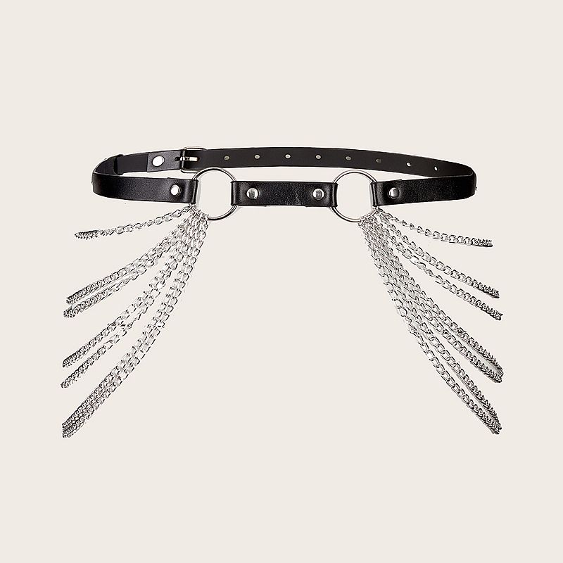 Harness - Cinto com Detalhes em Correntes (9289)