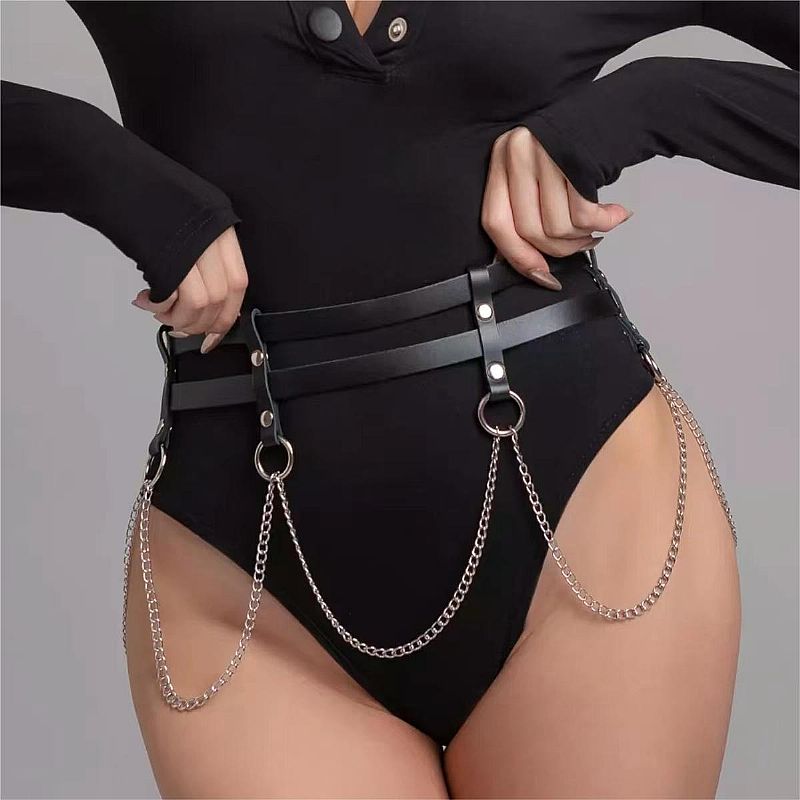 Harness - Cinto com Detalhes em Correntes (9338)