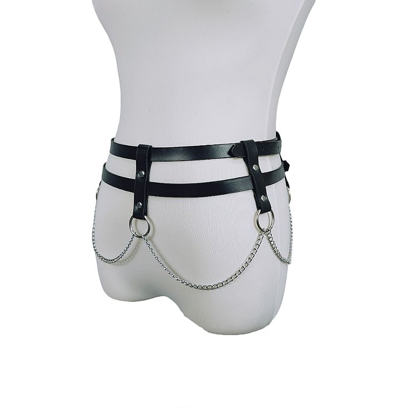 Harness - Cinto com Detalhes em Correntes (9338)