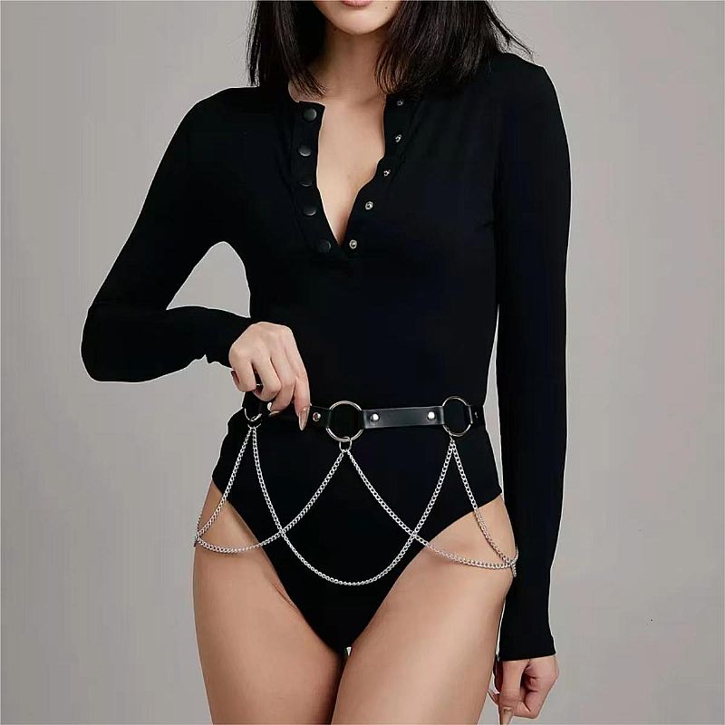 Harness - Cinto com Detalhes em Correntes (9339) — foto 6