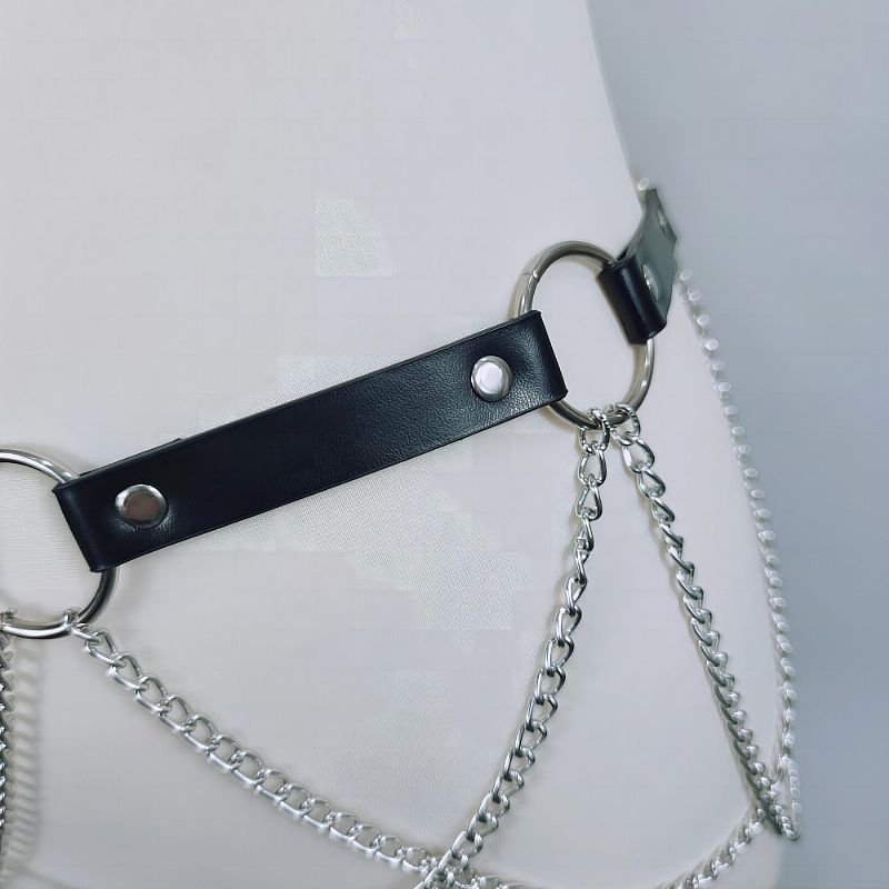 Harness - Cinto com Detalhes em Correntes (9339)