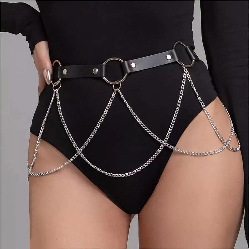 Harness - Cinto com Detalhes em Correntes (9339)