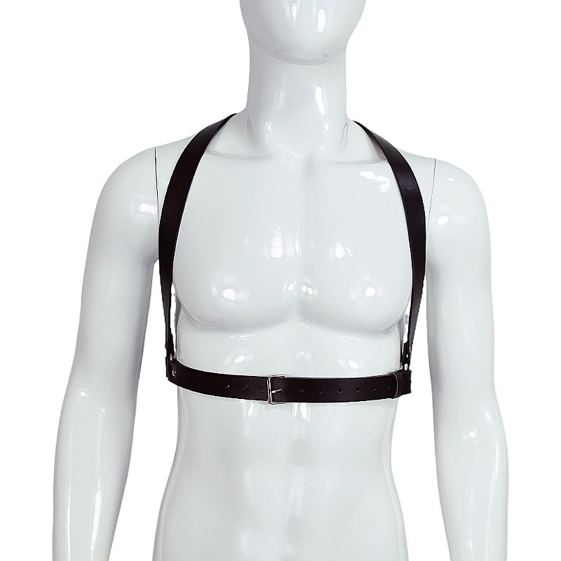 Harness Masculino com Spikes - 2,5cm X 100cm (9348)
