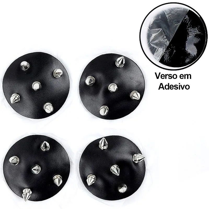 Adesivos para Mamilos com Spikes 1 Par