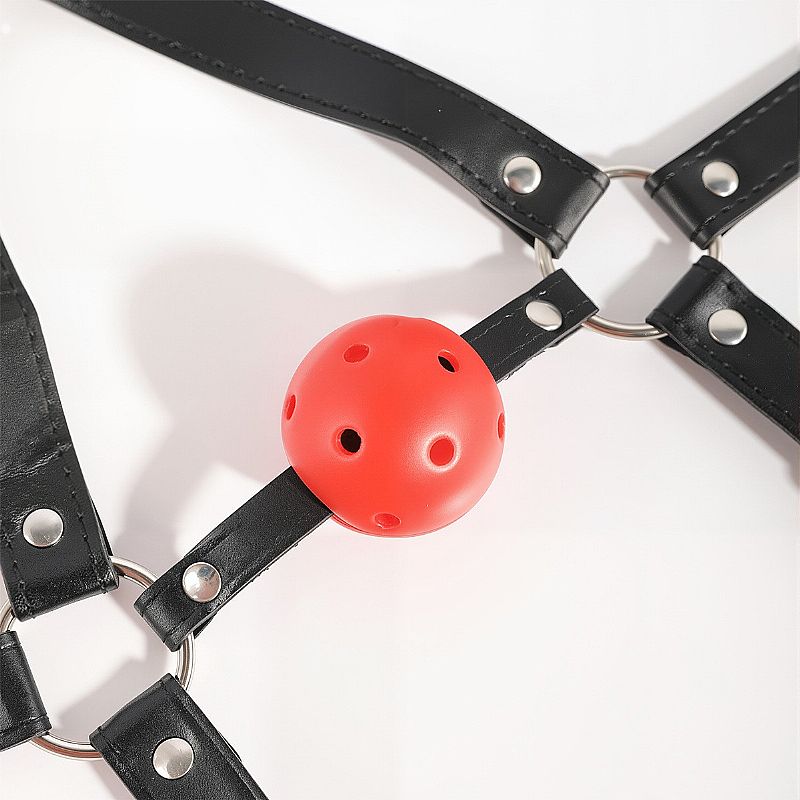 Mordaça com Bola / Suporte de Cabeça (9444)