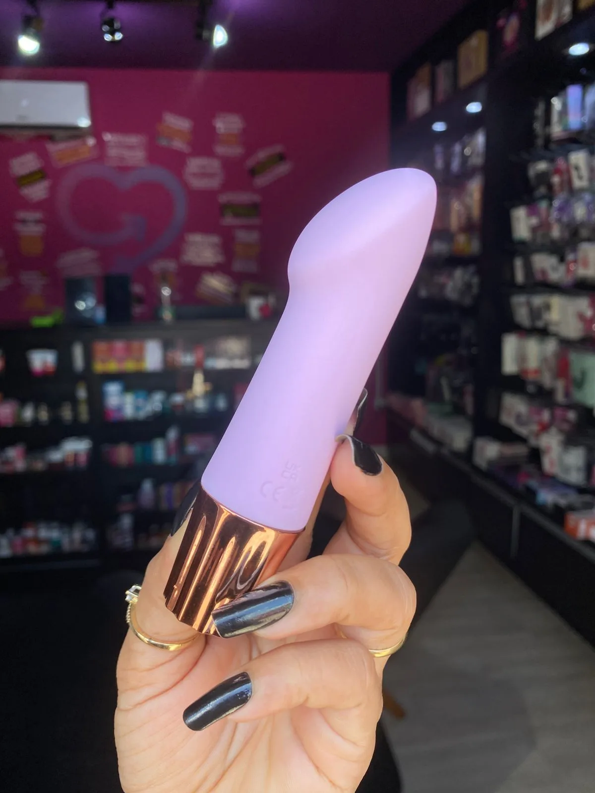 Vibrador Usb 10 intensidades (Mv094F) recarregável